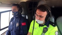 İstanbul Emniyet Müdürlüğü'nden helikopterli bayram denetimleri - İSTANBUL