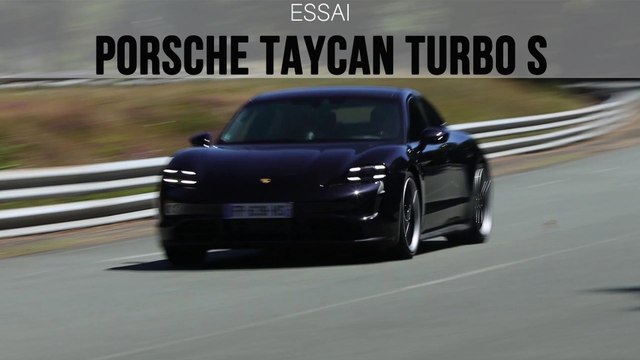 Essai Porsche Taycan Turbo S 2020