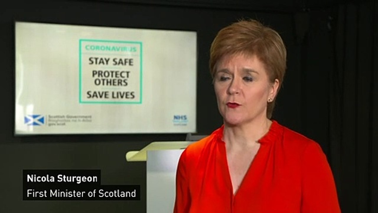 Sturgeon: Welcomes Boris' 'quick action' on lockdown