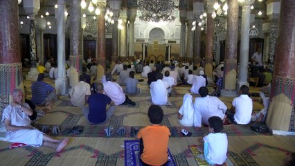 Tunus'ta Kurban Bayramı namazı