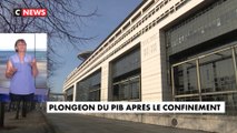 Le PIB de la France fait un plongeon historique