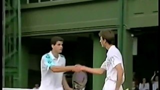 Pete Sampras vs Goran Ivanisevic 1992 Wimbledon Semifinal Highlights