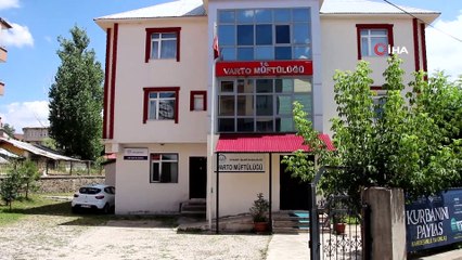 Varto'da Kurban eti dağıtımı