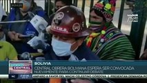 Bolivia: TSE inicia diálogo con COB sobre postergación de elecciones