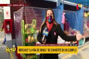 Santa Anita: mercado “La Viña de Israel” se convierte en ejemplo por sus medidas de bioseguridad