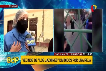 Télécharger la video: SJL: vecinos siguen enfrentados por colocación de rejas