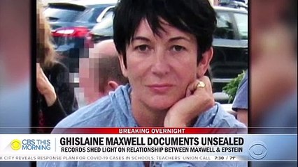 Ghislaine Maxwell exchanged emails with Epstein as late as 2015, unsealed court documents show