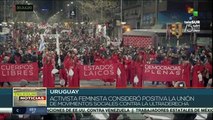 Continúan protestas en Uruguay contra recortes presupuestarios