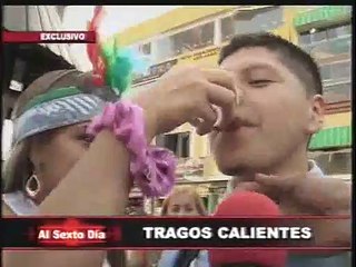 Tragos calientes: un reto afrodisíaco desde el oriente peruano