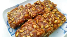 Moongfali Gajak - Moongfali Chikki - Peanut Gajak - Peanut Chikki - Ajmer Recipe - Best Recipe House