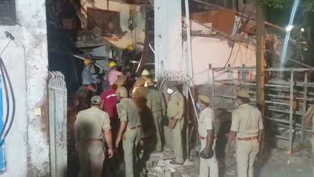 Noida Building Collapse: 4 rescued, many more feared trapped