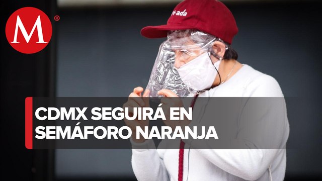 CdMx, en meseta de contagios de coronavirus; seguirá en semáforo naranja