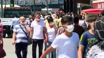 Son dakika: Tatili fırsat bilenler sahillere, plajlara akın etti | Video