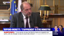 Pour Dupond-Moretti, la déclaration de patrimoine des ministres est 