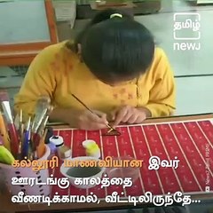 Girl earns Rs. 2 lakh in just 50 days through Terracotta Art