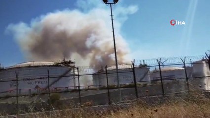 Star Rafineri içerisindeki yangında soruşturma devam ediyor