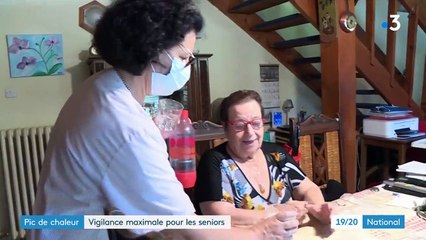 Fortes chaleurs : attention aux seniors