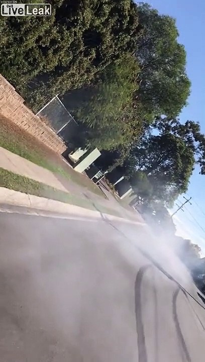 Il se croit dans Fast and Furious mais va vite se faire calmer... police