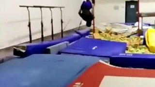 Double back salto ||backflip ||gymnastic ||sportsfithub