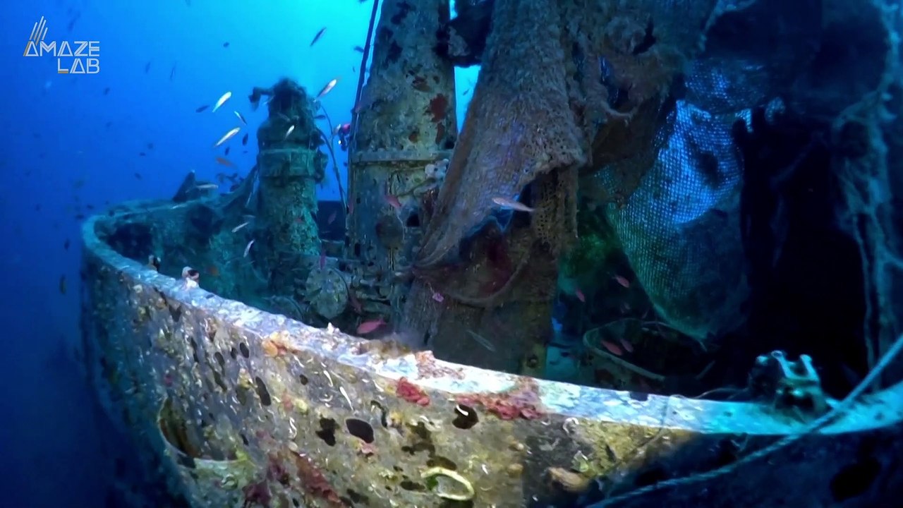 Watch as Divers Remove 'Ghost Nets' From WWII Shipwreck