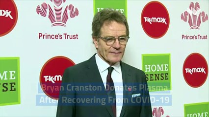 Bryan Cranston Donates Plasma After Recovering From COVID-19