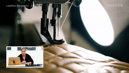 How a $3,000 Chanel bag is professionally restored