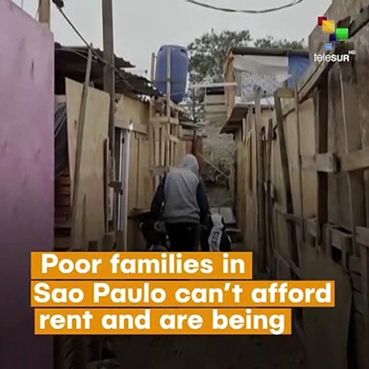 The Coronavirus Crisis Gives Rise To New Favelas In Brazil