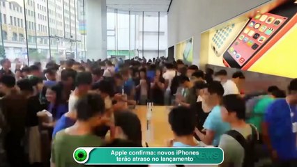 Apple confirma: novos iPhones terão atraso no lançamento