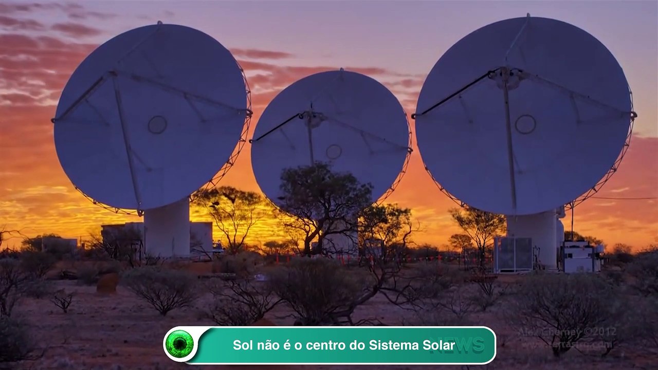 Sol não é o centro do Sistema Solar