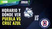 Puebla vs Cruz Azul: horario y dónde ver EN VIVO la jornada 2 del Guard1anes 2020