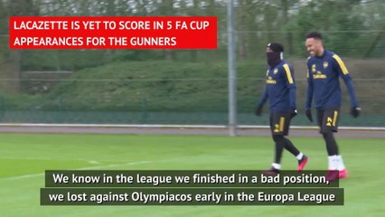 Lifting the FA Cup trophy can save Arsenal’s season – Lacazette