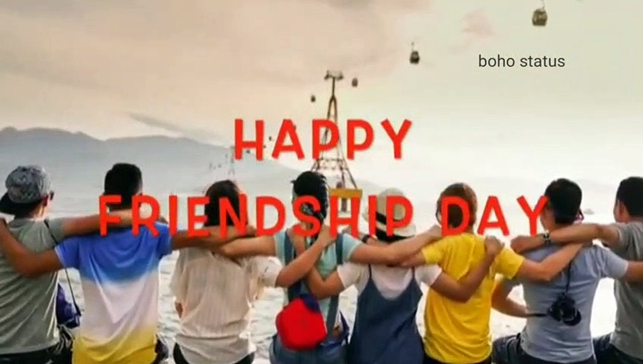 New Happy friendship day Whatsapp status | Friendship day Status 2020 | Best friend status