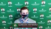 Gordon Hayward on physicality of Celtics Bucks and referees