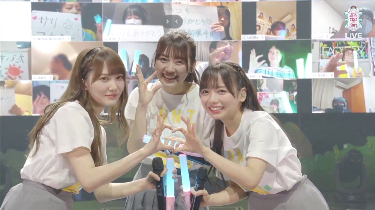 約束の卵 日向坂46 [x2] LiveOnlineYESwithYOU