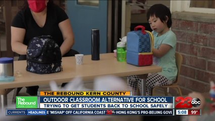 Getting back to school, outside