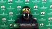 Kemba Walker on Celtics loss to Bucks and knee injury response