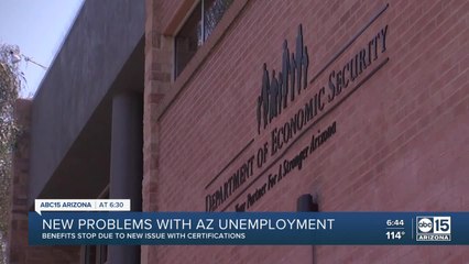 New problems with Arizona unemployment