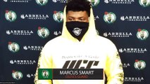 Marcus Smart Blasts Refs for overturned Giannis Antetokounmpo foul call in Celtics loss to Bucks