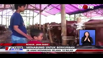 Anak-anak di Bogor Ini Mampu Berkurban 4 Ekor Sapi