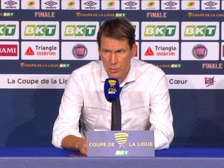 Finale - Garcia : "On n'a pas à rougir"