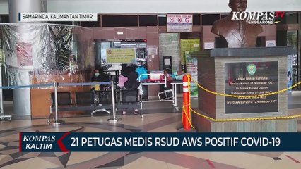 21 Petugas Medis RSUD AWS Positif Covid-19