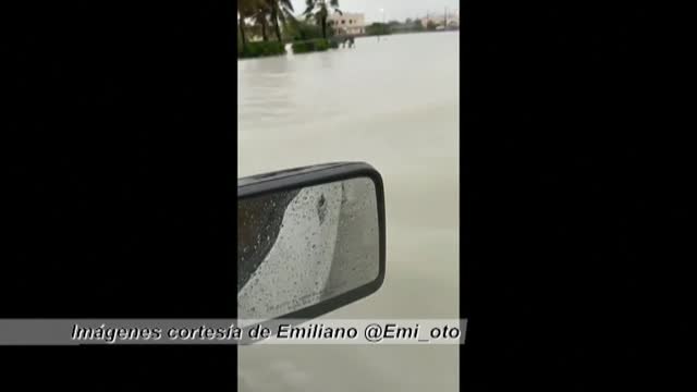 El huracán Isaías golpea con fuerza las islas de Turcos y Caicos en su camino hacia Bahamas