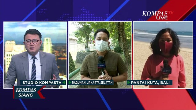 Kembali Dibuka Untuk Wisatawan Domestik, Begini Situasi Pantai Kuta