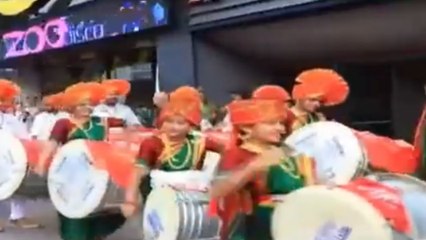 Did people celebrate in Spain over Ram temple constriction?