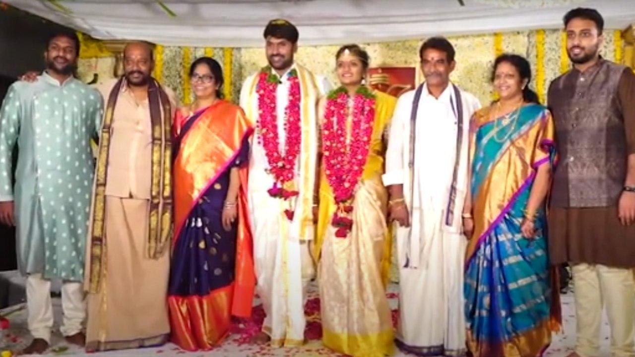 నిర్మాత Valluripally Ramesh తనయుడు మహర్షి వివాహ మహోత్సవం