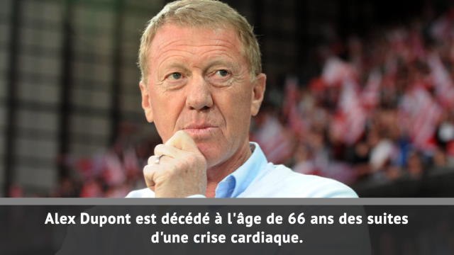 Décès - Alex Dupont s'est éteint à l'âge de 66 ans