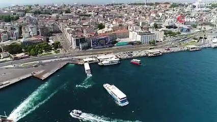 Vapur iskelelerinde bayram yoğunluğu