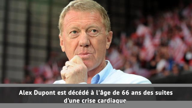 Décès - Alex Dupont s'est éteint à l'âge de 66 ans