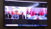 Siyasi partiler video konferans aracılığıyla bayramlaştı - MHP-ANAP - ANKARA