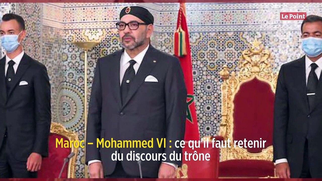 Maroc – Mohammed VI : ce qu'il faut retenir du discours du trône